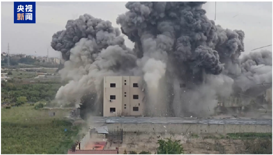 视频丨以军持续空袭黎巴嫩多地 至少10人死亡